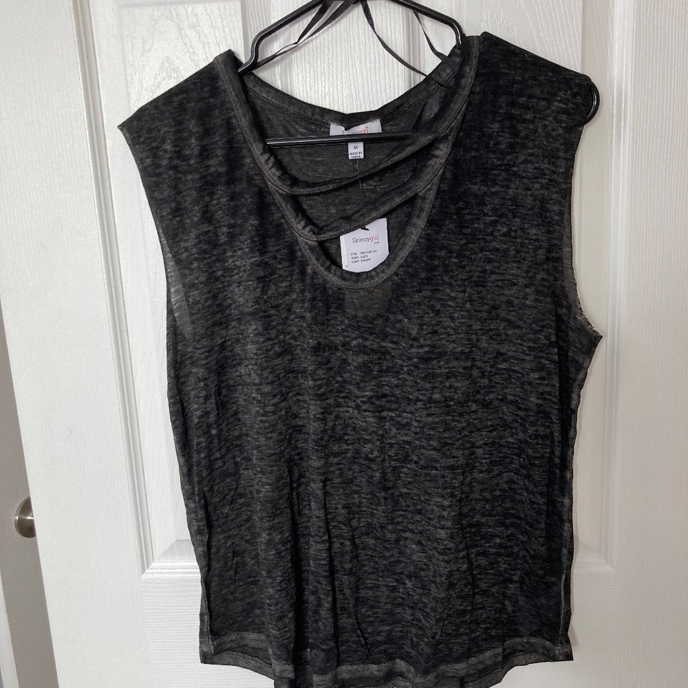 NWT Black Sheer-ish ‘Willow’ top